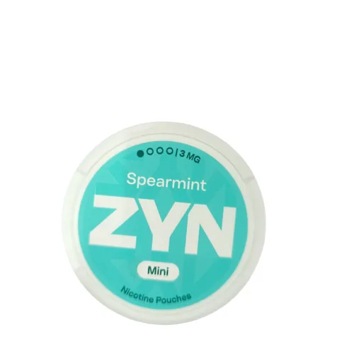 ZYN mini spearmint 1 dot nicotine pouch