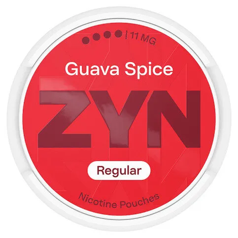 ZYN Regular 11mg Guava Spice Nicotine Pouches 4 dots