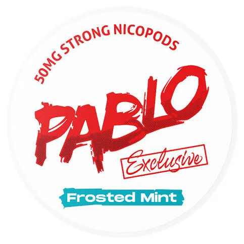 Pablo Frosted Mint 50mg Strong Nicopods 20 x 12g
