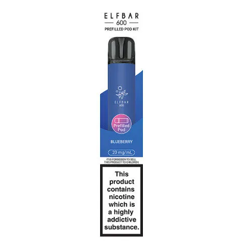 Elfbar 600 Blueberry Prefilled Pod Kit  vape