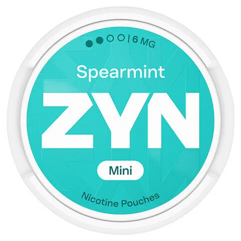 ZYN Mini Spearmint Nicotine Pouches 6mg