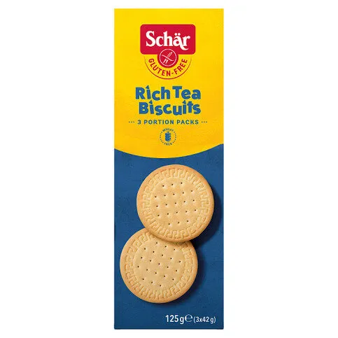 Schär Gluten-Free Rich Tea Biscuits 3 x 42g (125g)