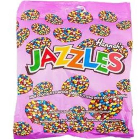Jazzles Milk Chocolate Candy Buttons 200g