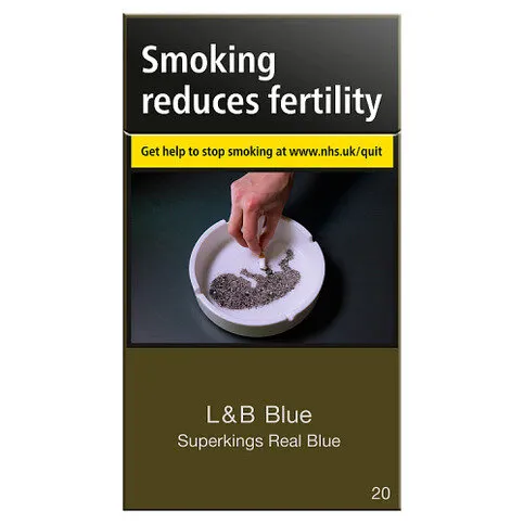 L&B Blue Longer Lasting Superkings 20 Pack