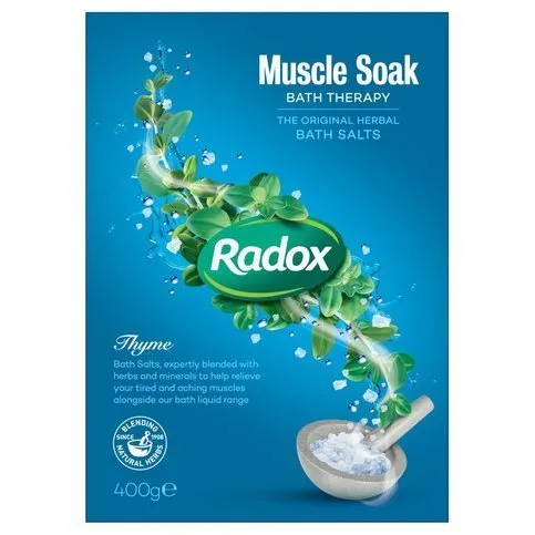 Radox Muscle Soak Bath Salts 400g