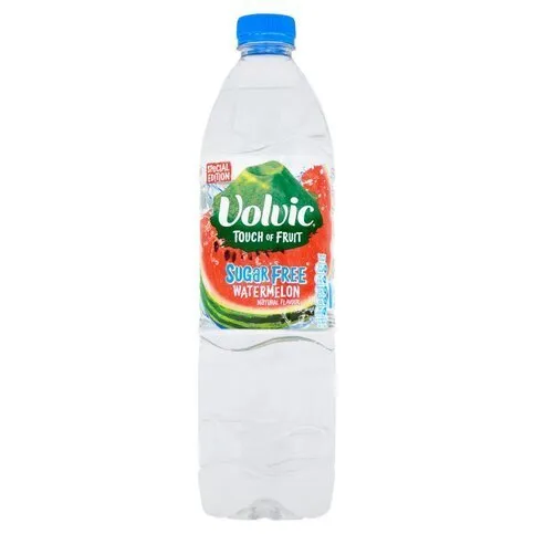Volvic Touch of Fruit Sugar Free Watermelon Natural Flavoured Water 1.5L