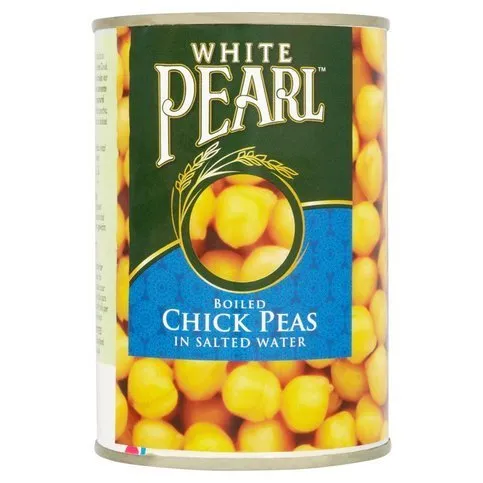 White Pearl Boiled Chickpeas 400g
