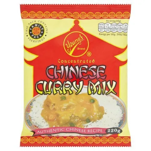 Yeung's Concentrated Chinese Curry Mix 220g