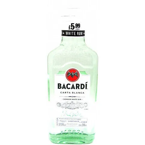Bacardi Carta Blanca 20cl
