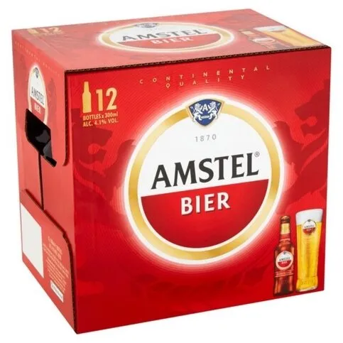 Amstel Bier 12 pack 300 ml ND