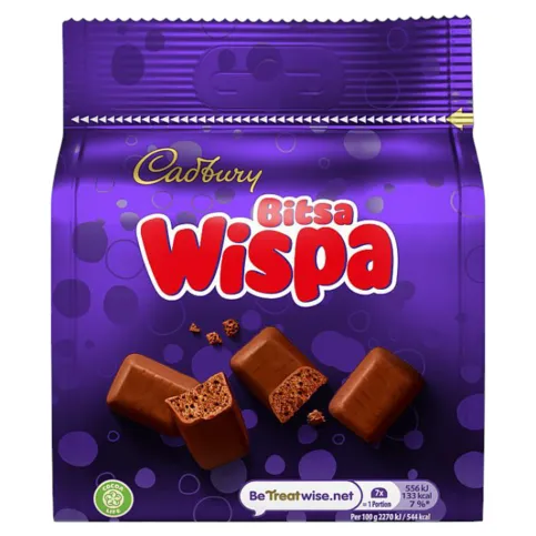 Cadbury bitsa wispa 85 g