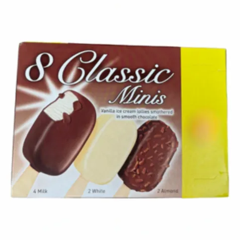 Classic 8 Minis Ice Creams 400ml