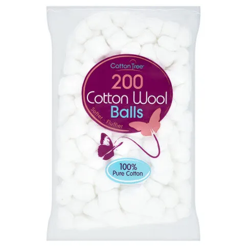 Cotton Tree 200 Cotton Wool Balls