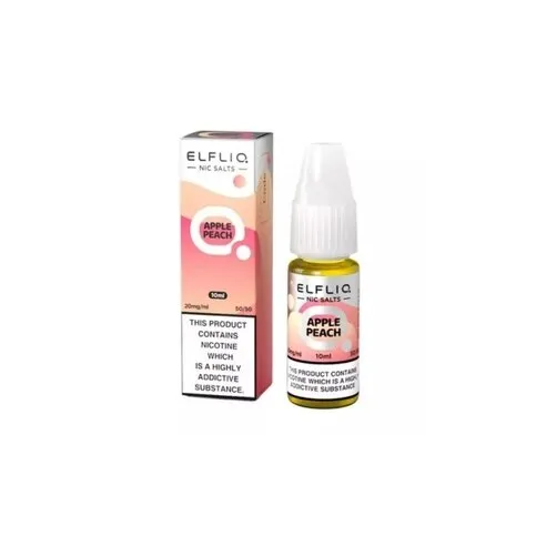 ELF LIQ NIC SALT APPLE PEACH 10 ML 20 MG