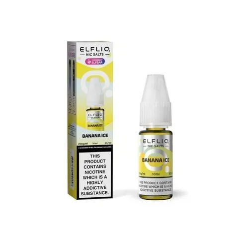 ELF LIQ NIC SALT BANANA ICE 10 ML 20 MG