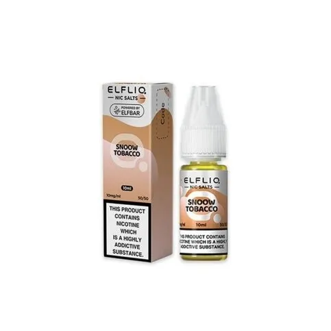 ELF LIQ NIC SALT SNOW TOBACCO10 ML 20 MG