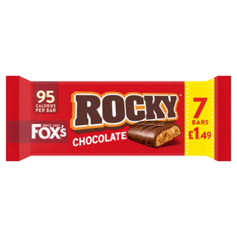 Fox's Rocky Chocolate 7 x 19g (133g)
