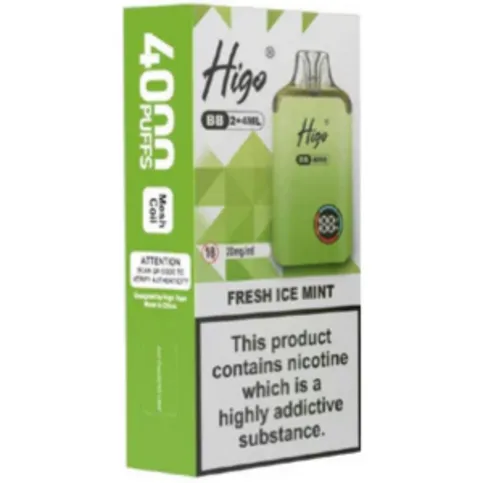 Higo BB 4000 Fresh Ice Mint Vape