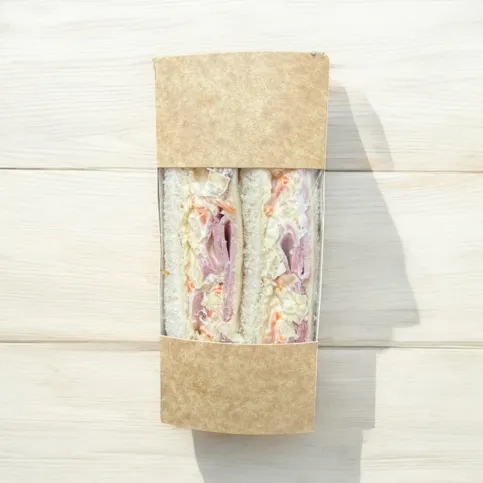 Gilmerton deli ham & colslow sandwich 