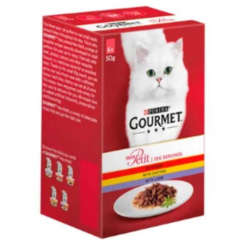 Gourmet Mon Petit Beef/chicken/lamb 6x50g