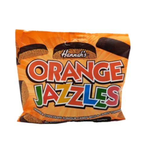 Hannahs Orange Jazzles 140g