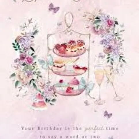 Happy Birthday greetings card for a SPECIAL FRIEND (picture may vary)
