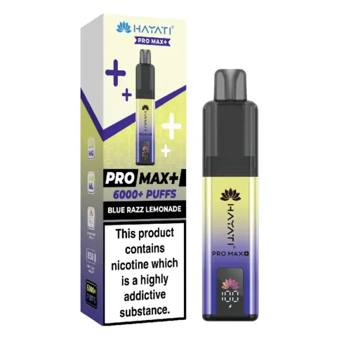 Hayati Pro Max+ 6K puffs  Blue Raz Pineapple Vape