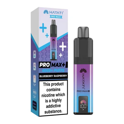 Hayati Pro Max+ 6K puffs blueberry raspberry Vape