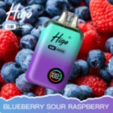 Higo Bb4000 Blueberry Sour Raspberry vape