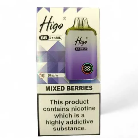 Higo Bb4000 Mixed Berries Vape