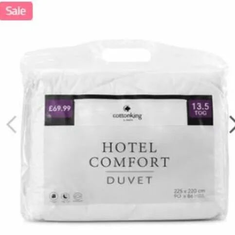 Hotel Comfort Duvet 13.5 TOG for quality Bedding king size