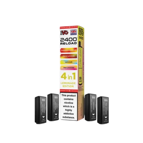 IVG 2400 reload refill pod Lemonade edition 