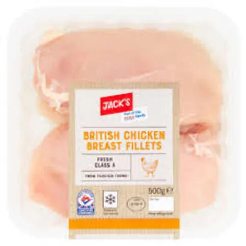 Jacks Chicken Breast Fillets 500g