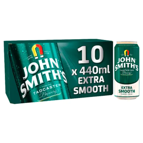 John Smith's Extra Smooth Cans 10 x 440ml