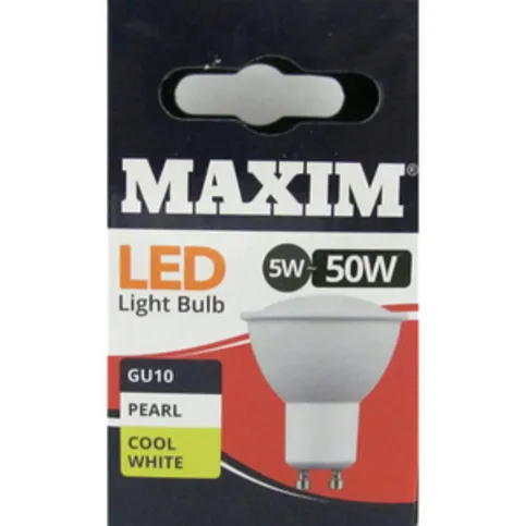 Maxim Led Gu10 White Bulb 50W
