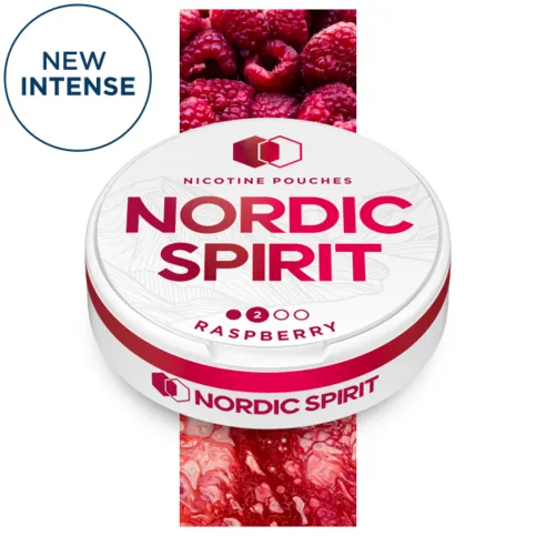 Nordic spirit raspberry 3 dots 