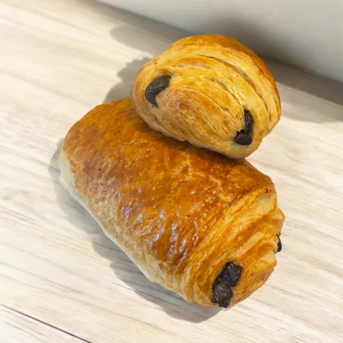 In store bakery pain au chocolat