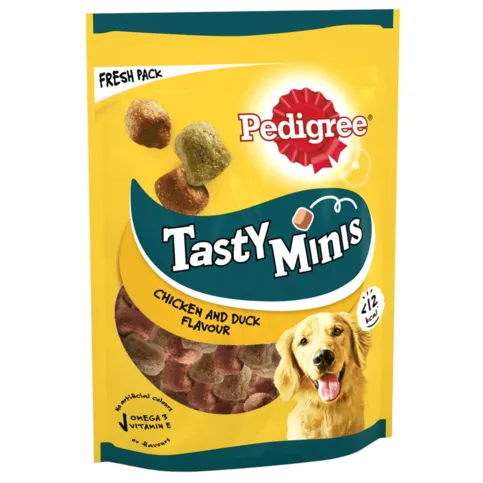 PEDIGREE TASTY MINIS CHICKEN AND DUCK FLAVOUR 130 G
