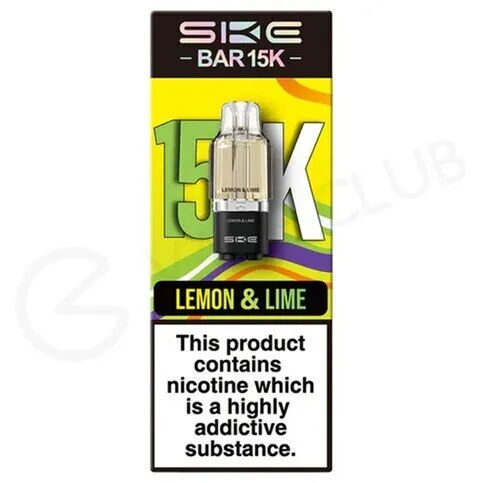 SKE Bar 15k Lemon Lime Pod 20mg