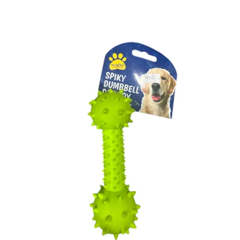 Spiky Dumbell Dog Toy
