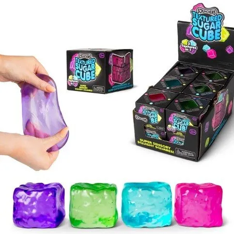 Sugar Cube Squishy 2 Textures in 1