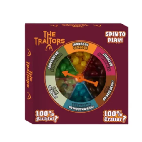 The Traitors Jelly Beans 100g Spin To Play