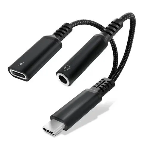 USB -C to 3.5mm audio adapter