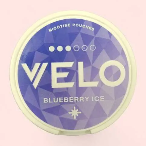 Velo Blueberry ice 3 dots nicotine pouch