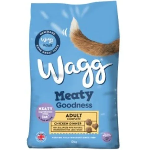 Wagg Chicken Blue Bag 12kg