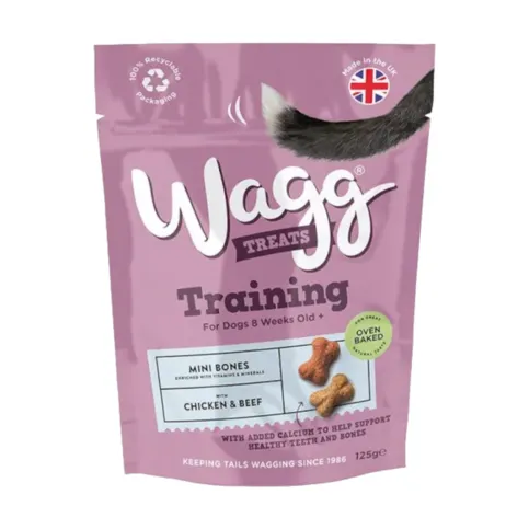 Wagg training mini bones chicken & beef 125 g