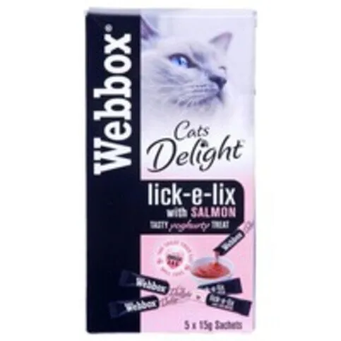 Weebox Lickelix Salmon 5 Pack