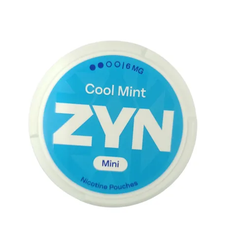 Zyn cool mint mini 2 dots nicotine pouches 
