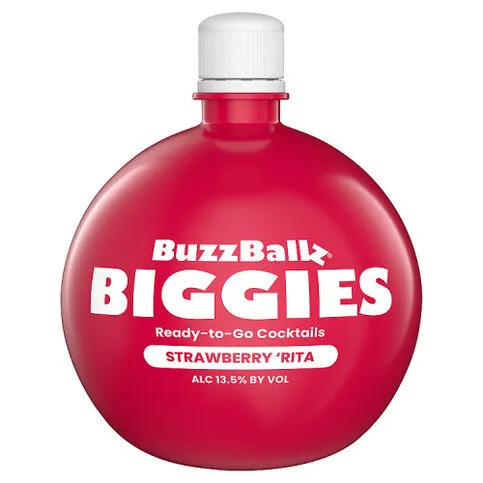 BuzzBallz Biggies Strawberry 'Rita Margarita Cocktail 1.75L (ND)