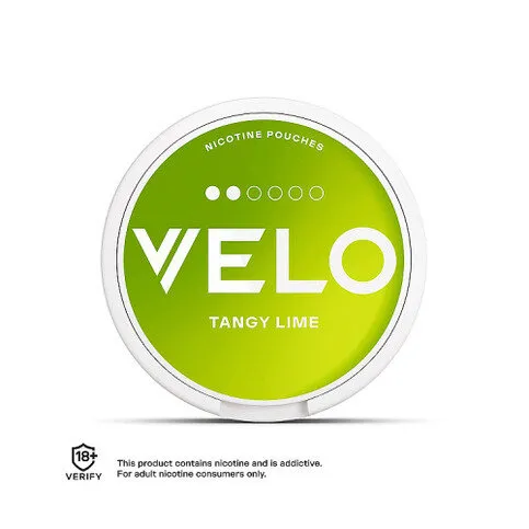 Velo Tangy Lime Nicotine Pouches 6mg